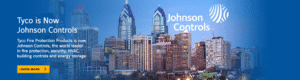 tyco fire and johnson controls JCI banner tyco fire and johnson controls JCI banner