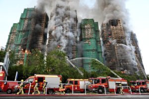 Fire alarm deactivated during renovation Wang Fuk Court Hong Kong charges