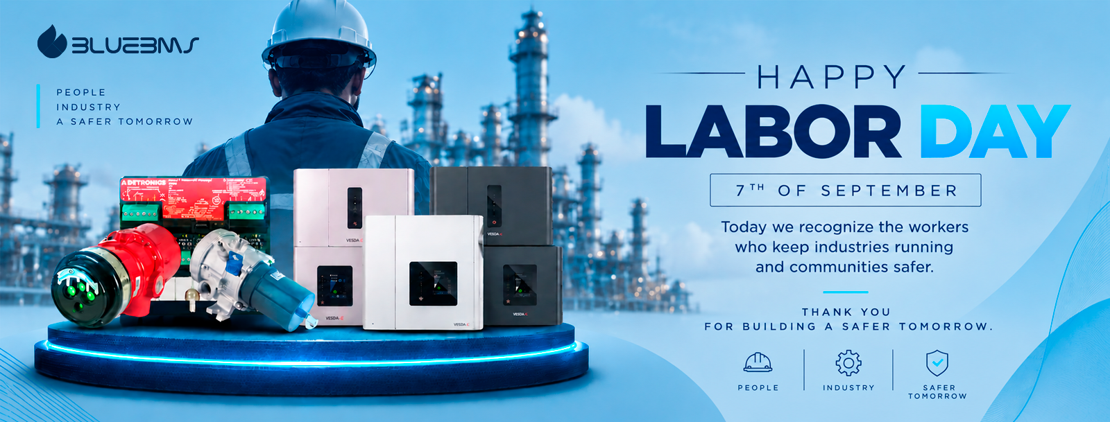 happy labor day fire and gas detection products offer every week