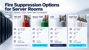 Comparativo de Sistemas de Supressao de Incendio